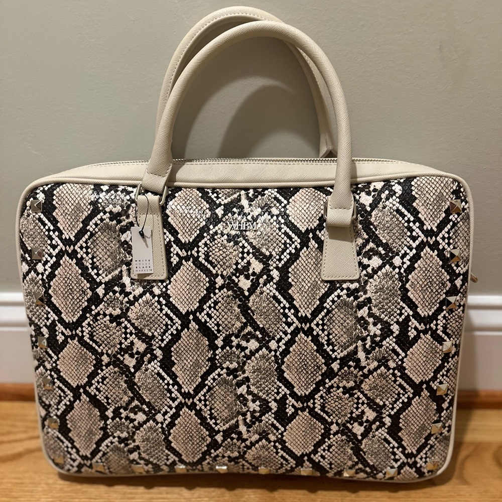 White House Black Market Laptop Bag
